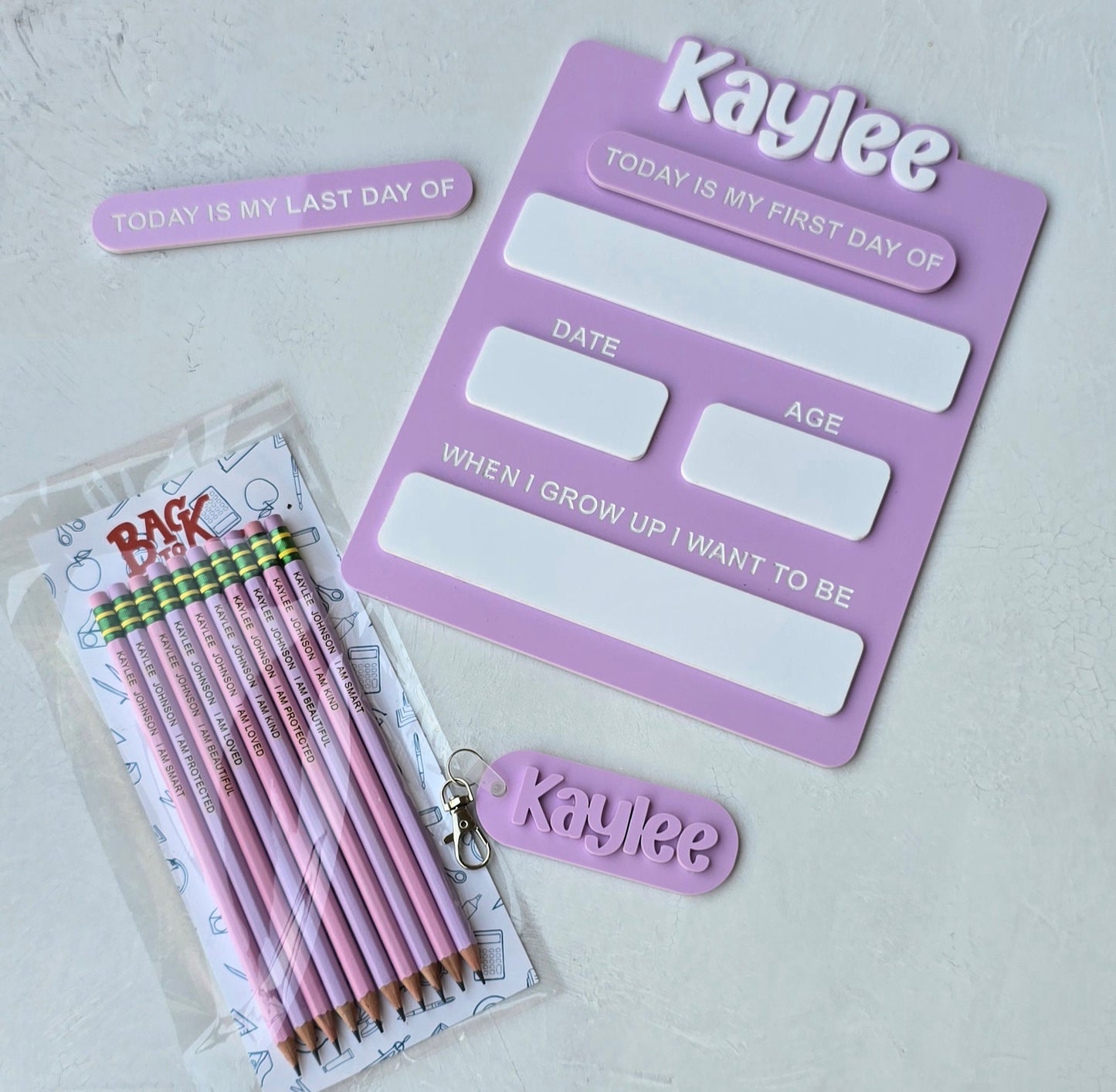 Personalized Back to School Bundle