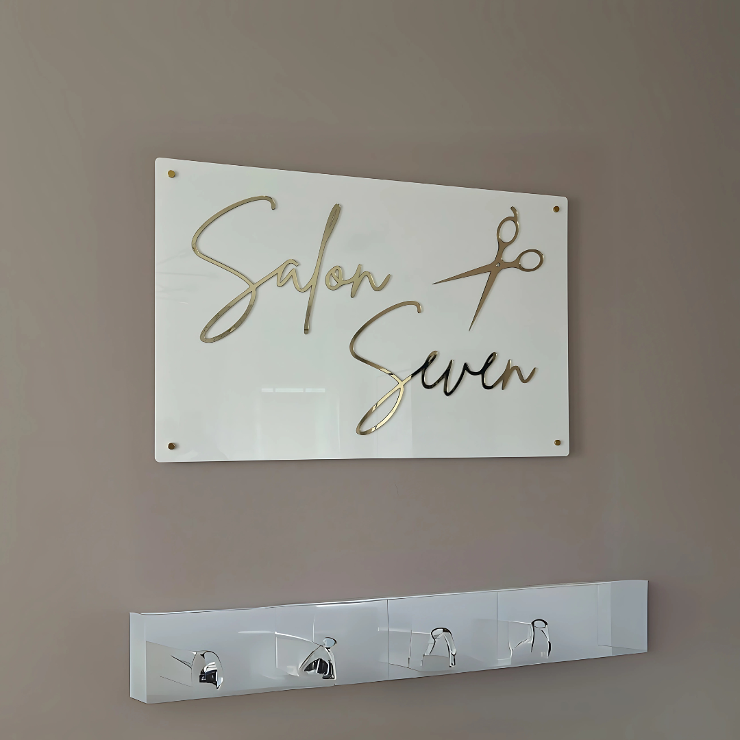 12" X 19" ACRYLIC SIGN