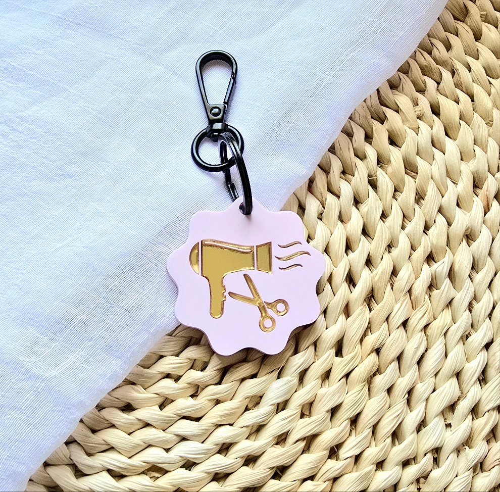 HAIRSTYLIST NFC KEYCHAIN