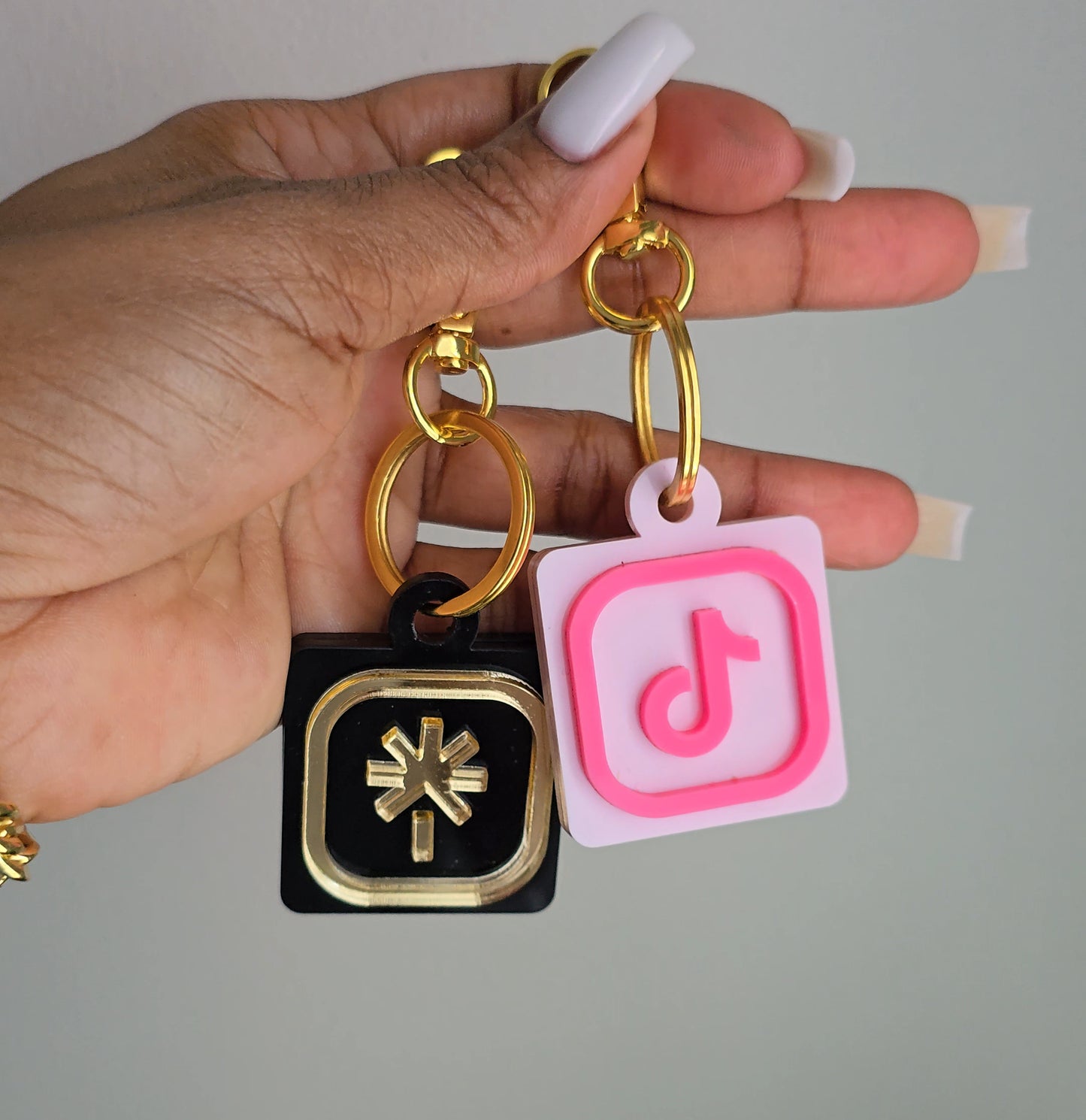 Social Media NFC Keychain