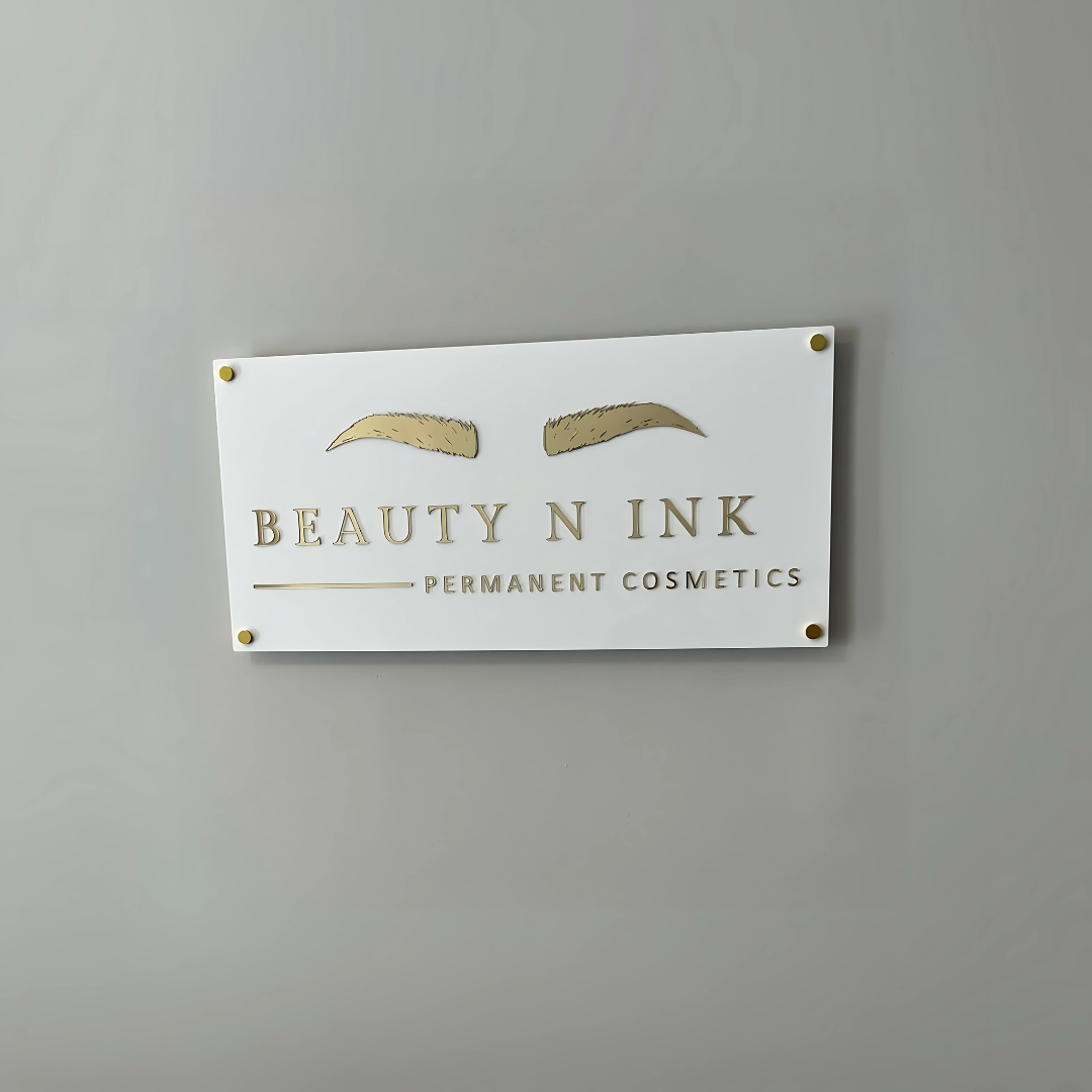 12" X 19" ACRYLIC SIGN