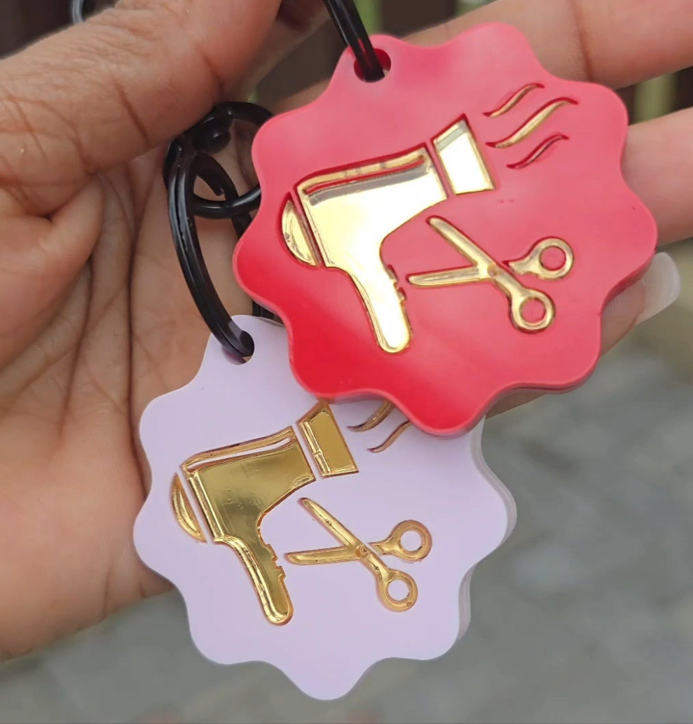 HAIRSTYLIST NFC KEYCHAIN