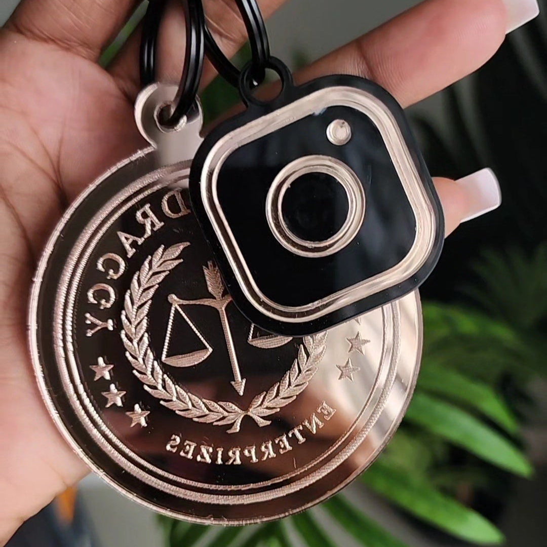 CUSTOM NFC KEYCHAIN WITH ICON