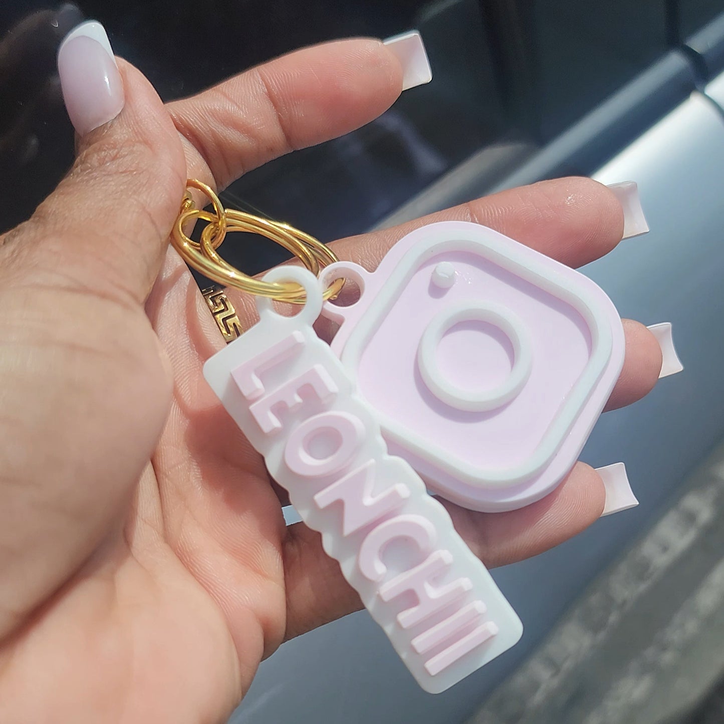 CUSTOM NFC KEYCHAIN WITH ICON
