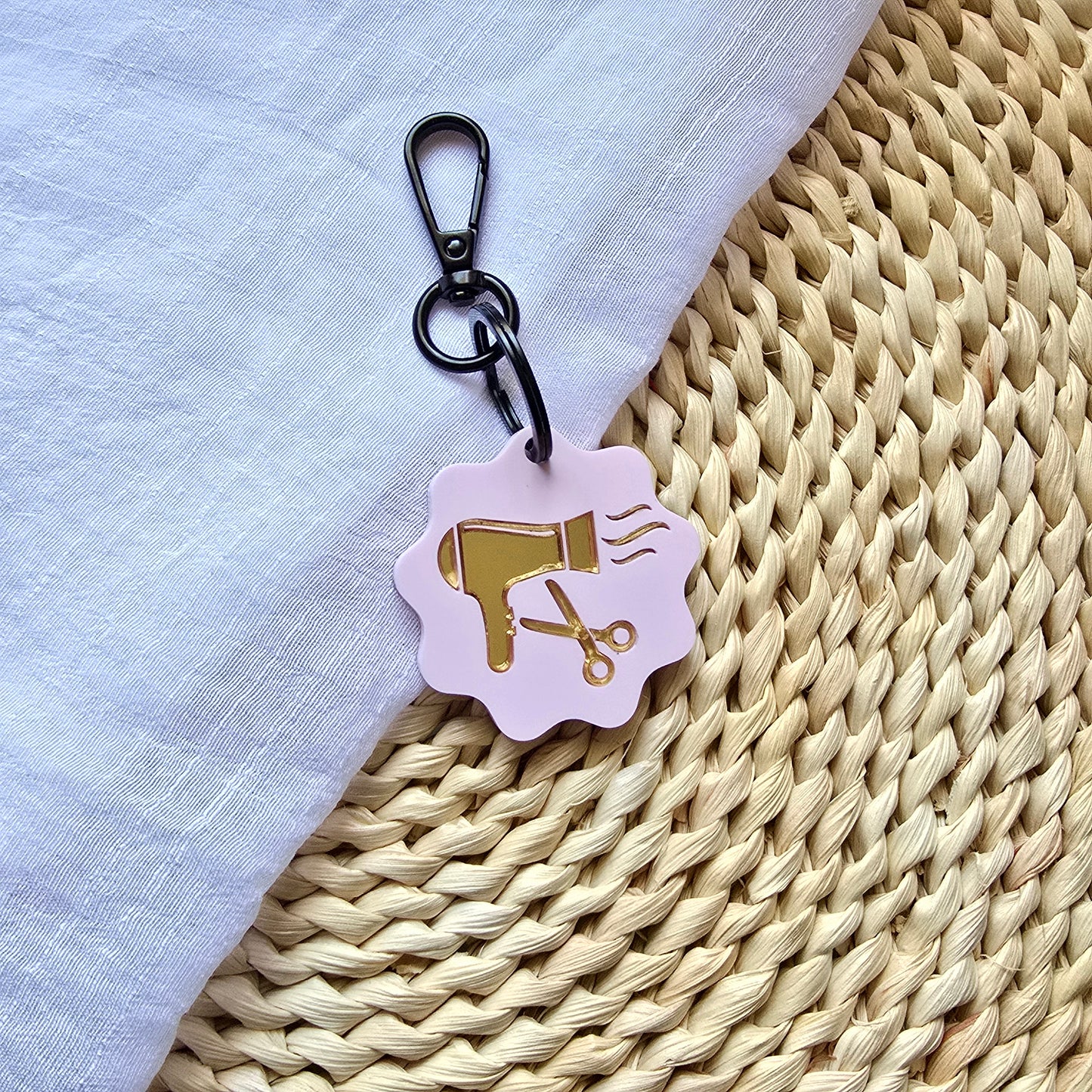 HAIRSTYLIST NFC KEYCHAIN