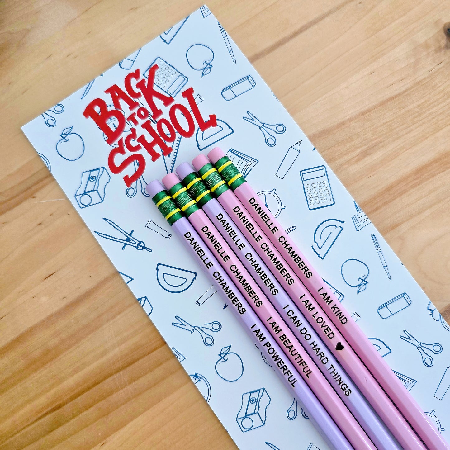 Personalized Pencils — Custom Name Engraved Pencils