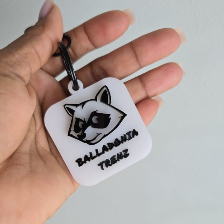 CUSTOM DESIGN NFC KEYCHAIN