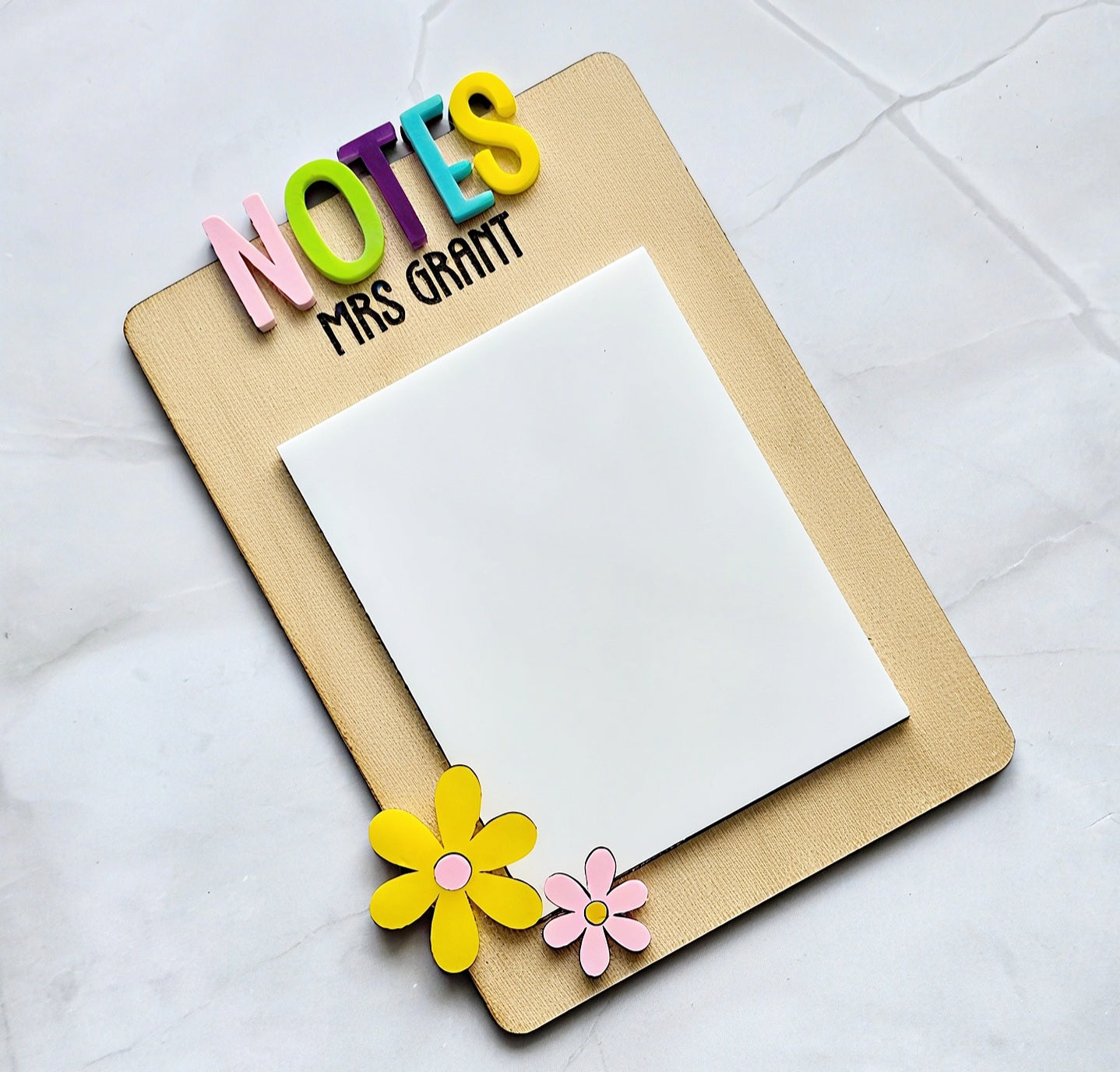 Dry Erase Reusable Notepad