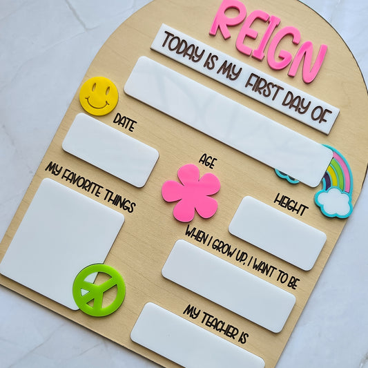 First Day Board-Arch