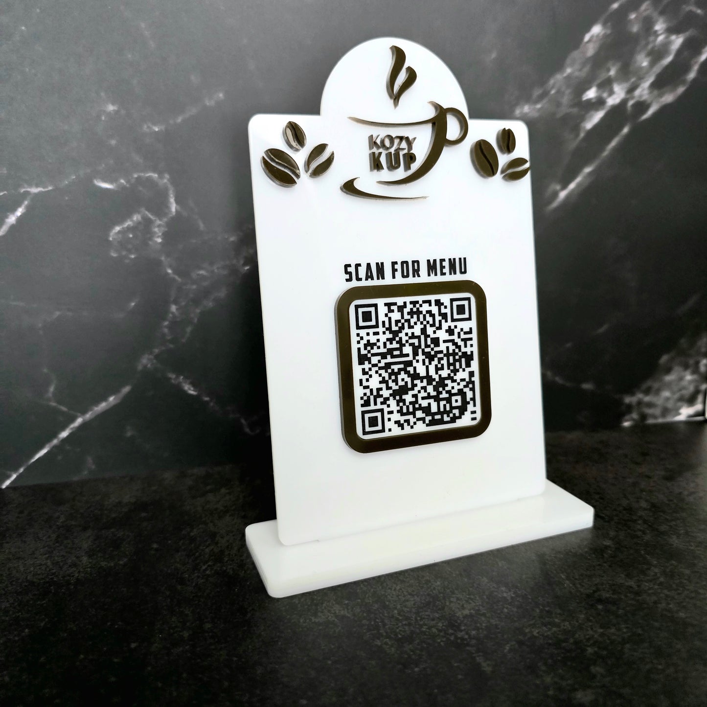 Single Qr Code Sign